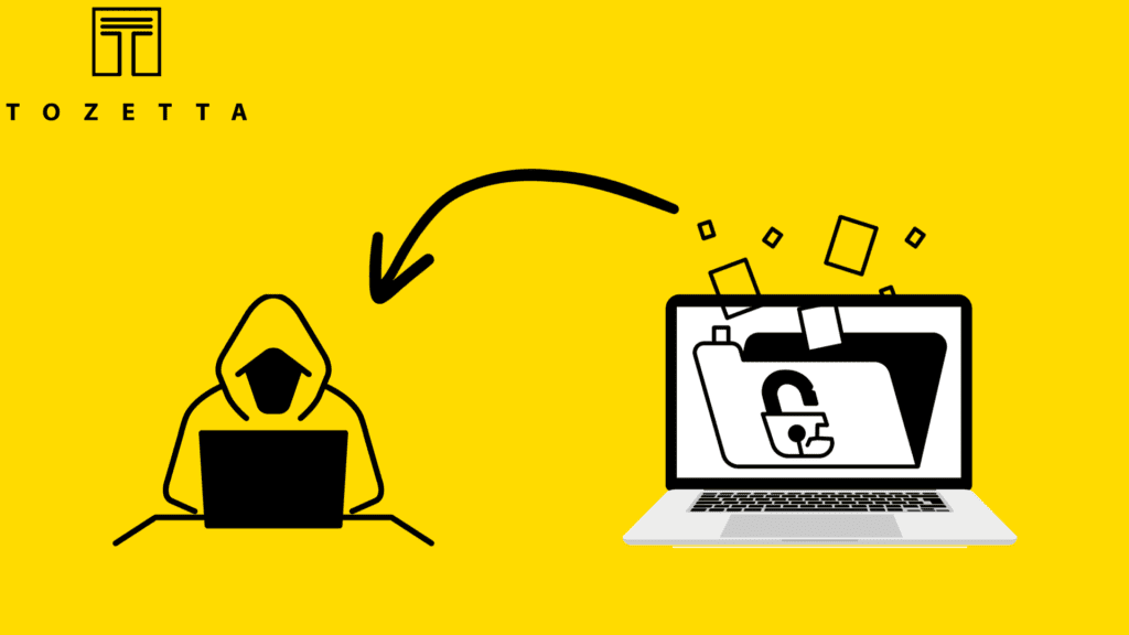 Hacker Steelt Gegevens